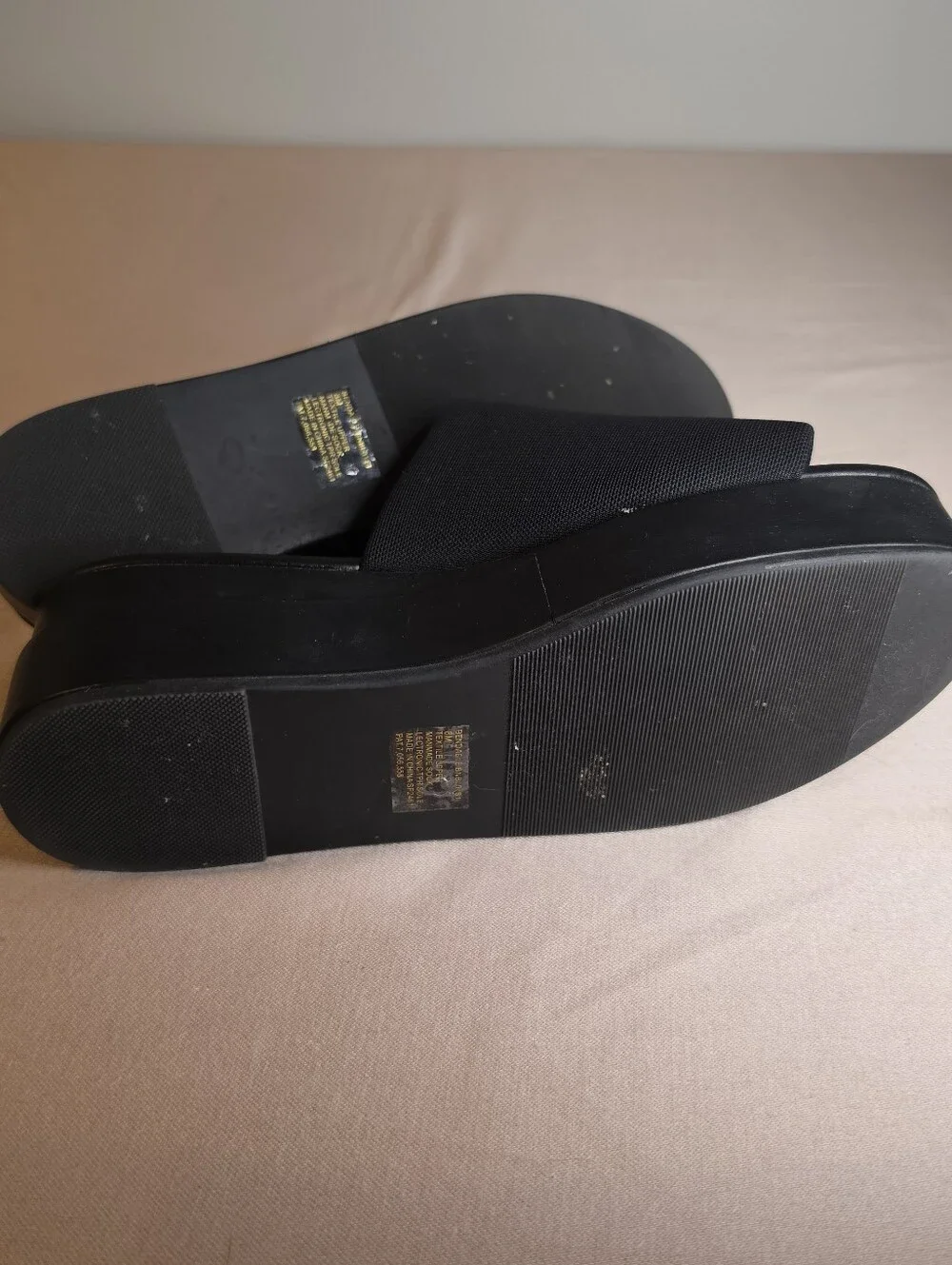 Steve Madden Slinky Women's Black Platform Slide Sandals 8M